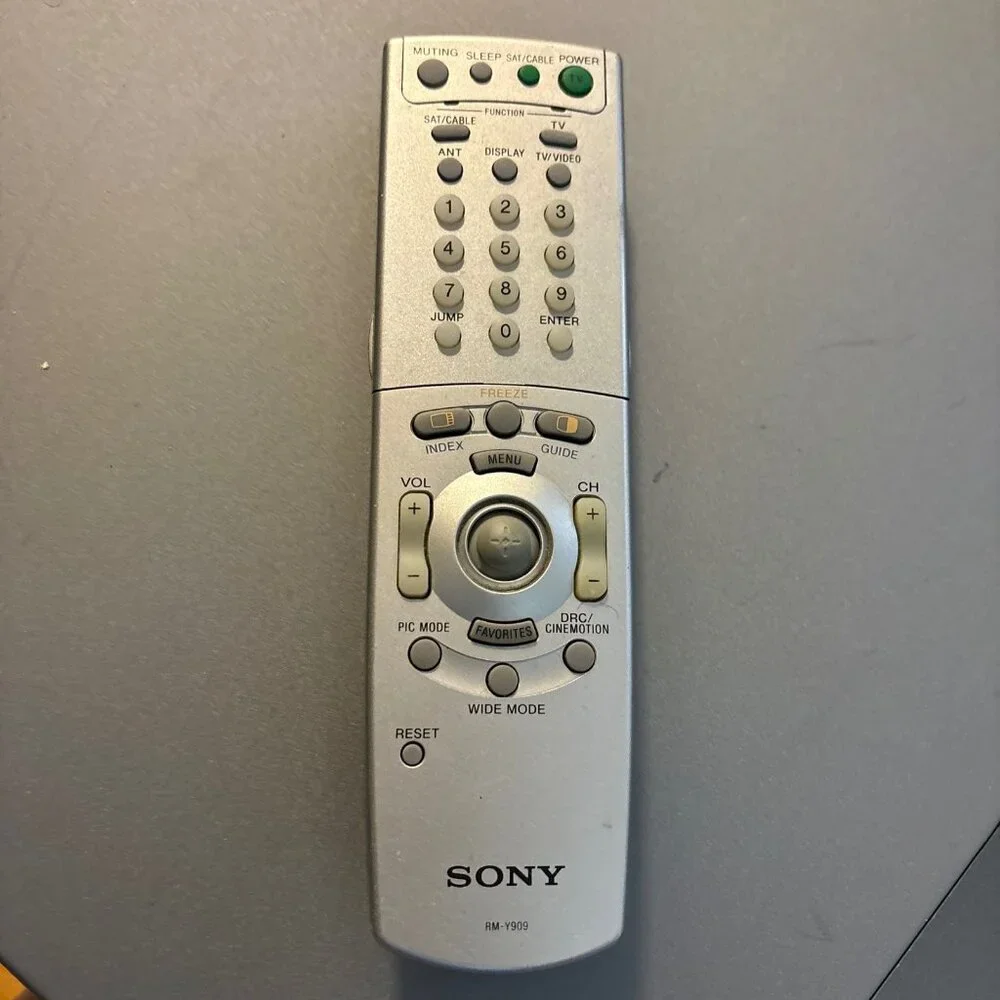 SONY RM-Y909 REMOTE CONTROL for KP-46WT510 KP-51WS510 KP-57WS510 KP-65WS500